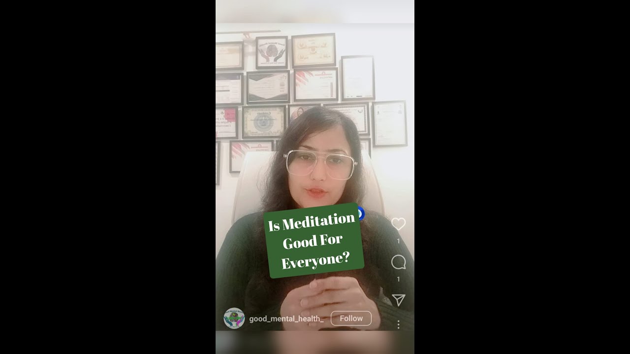 Is Meditation Good/Safe For Everyone !