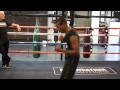 Celestino caballero shadow boxing