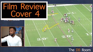 FILM Review: How to Play cover 4 defense in the NFL!!
