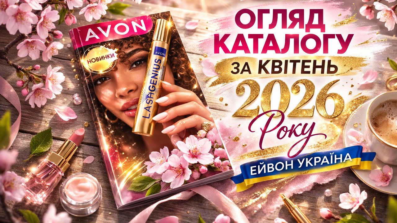 Каталог AVON УКРАЇНА квітень 2026 року! Огляд каталогу!