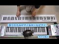 折りたたみピアノ＆ロールピアノ　カメと遊ぶ