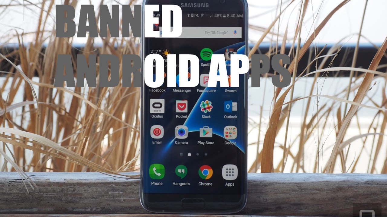 BANNED ANDROID APPS ON THE PLAYSTORE - YouTube
