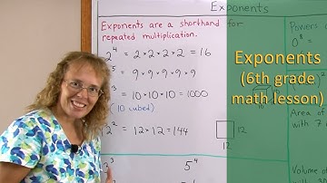 Introduction to exponents (6th grade math)
