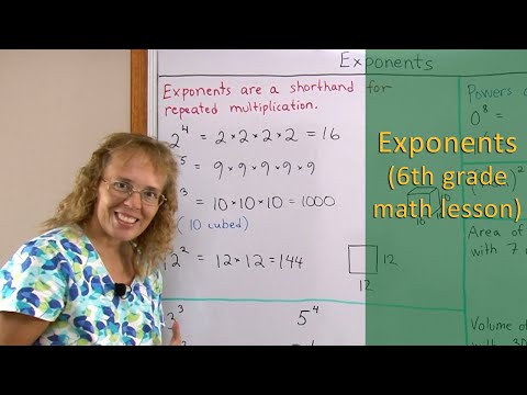 Introduction to exponents (6th grade math)