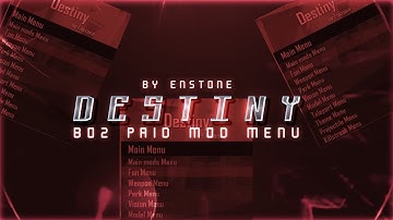 Best Paid Black Ops 2 Mod Menu I Destiny By Enstone I Pre-Game/Non-Host/Host [PS3/Bo2]