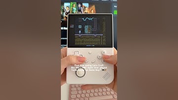 First time seeing Lara Croft like this - GBC style! Ever played Tomb Raider on Game Boy? 🎮🏺