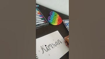 Comment your name and i will write in the next video | Cursive calligraphy ✨ #shorts #viral