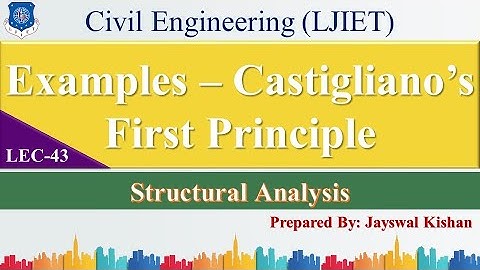 Lec-43_Examples - Castigliano
