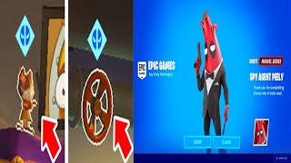 تحديات سكن العميل المقشر الوكيل بيلي  Agent Peely's Spy License Challenges & Reward Fortnite