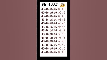 can you find 287 in 5 seconds? #wordpuzzlegame #game #mathematics #mindbendingquiz #puzzle