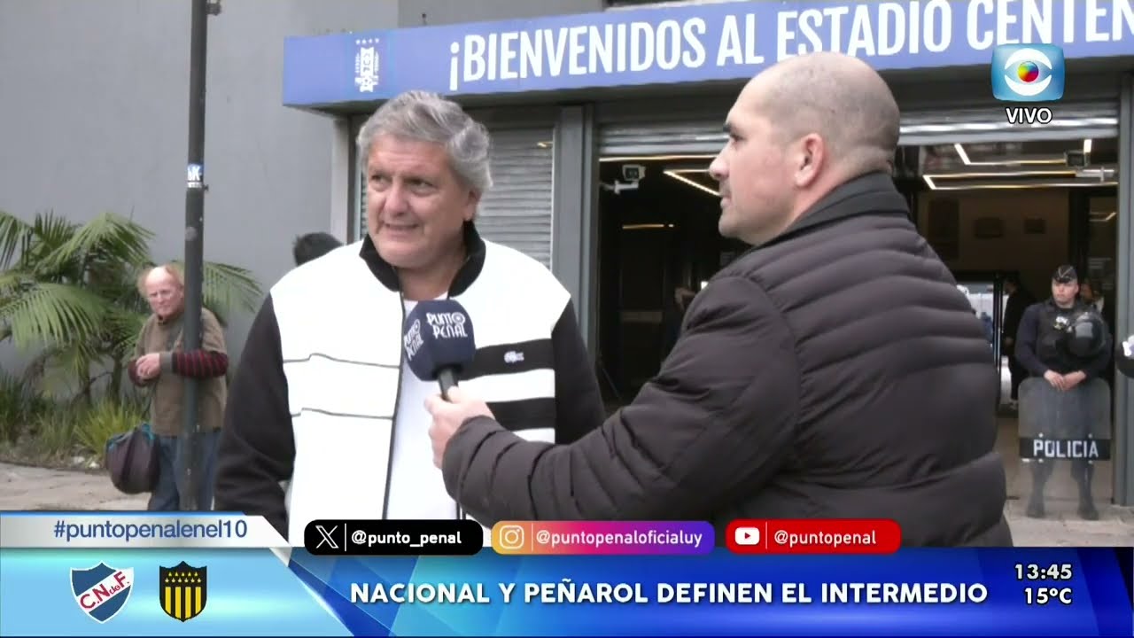 Pablo Durán en la previa de la final del Intermedio