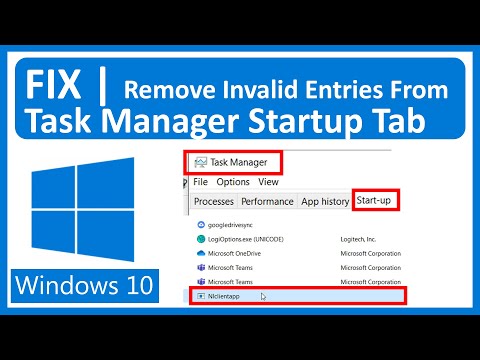 Remove invalid entries