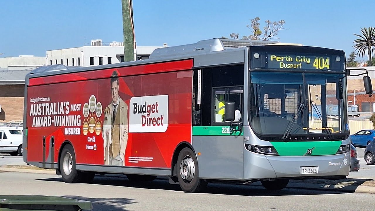 [403 Helper] Transperth Bus Route No. 404 (TP2262) Tuart Hill to Perth Busport