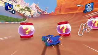 Team Sonic Racing (PS4) [Exhibition Race / Standard Race ~ Sandopolis / Sand Road] @pacsonicgamingPSG