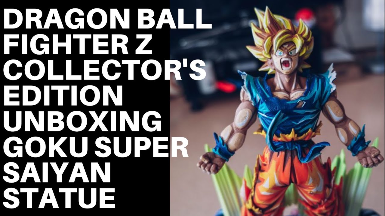 DRAGON BALL FIGHTERZ COLLECTOR'S EDITION UNBOXING Goku Super Saiyan
