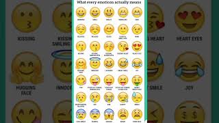 meaning of emojis#helpful #emojis #emojichallenge #emojigame #englishkaisesikhe #spokenenglish
