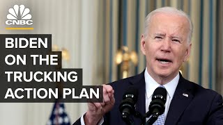 President Biden deliver remarks on progress made on his Trucking Action Plan — 4/4/2022