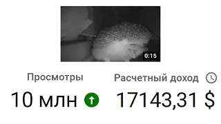 Спидран Как Набрать 10 Млн Просмотров / Ежик Чихнул