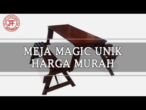  Meja  Makan  Jati Unik Jepara Multifungsi Harga Murah  YouTube