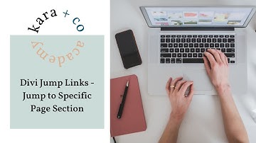 Divi Jump Links: How to Create A Link to Specific Page Sections in Divi