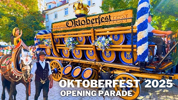 Oktoberfest 2025 | Opening Day Parade | World’s Largest Beer Festival