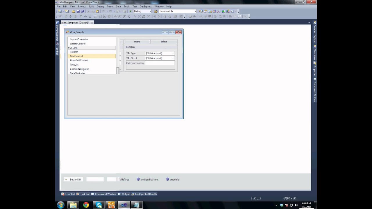 4. c# programming - filling child data