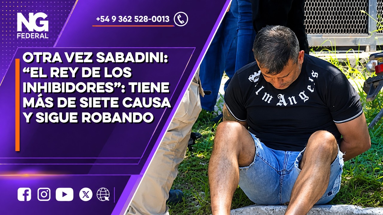 ►Cayó el rey de los inhibidores tras millonario robo