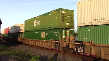 Full HD 60FPS: Four Freight Trains at Bound Brook 6/16/20