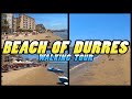Durres Beach Walking Tour - Beach of Durres - Albania (4K)