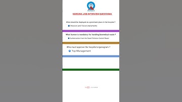 NABH nursing interview questions and answers 2025 #nabh #nursinginterview