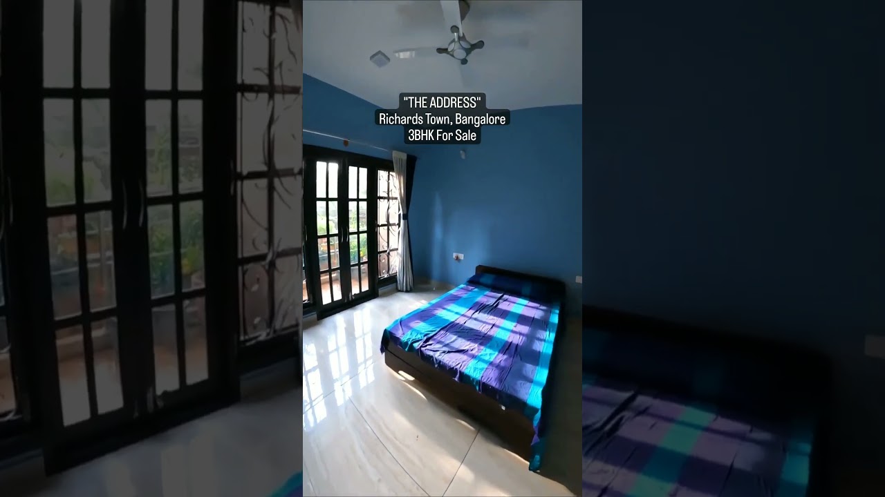 "THE ADDRESS"  Richards Town - Bangalore - 3BHK Flat For Sale