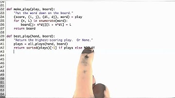 Best Play Solution - Design of Computer Programs
