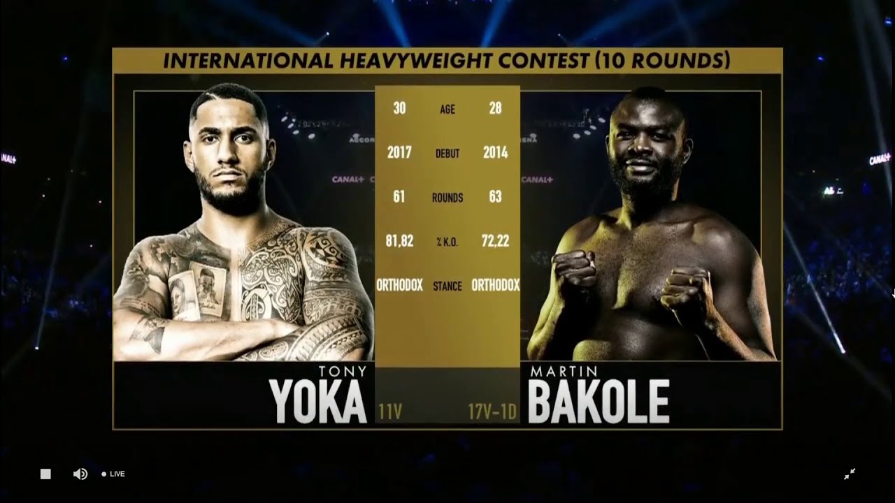 Tony Yoka vs