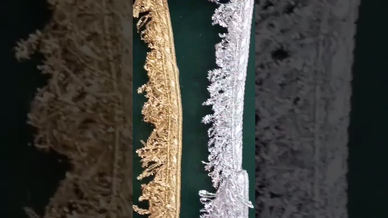 kashees Kiran lace / dupatta Kiran lace/ ujli Kiran lace 