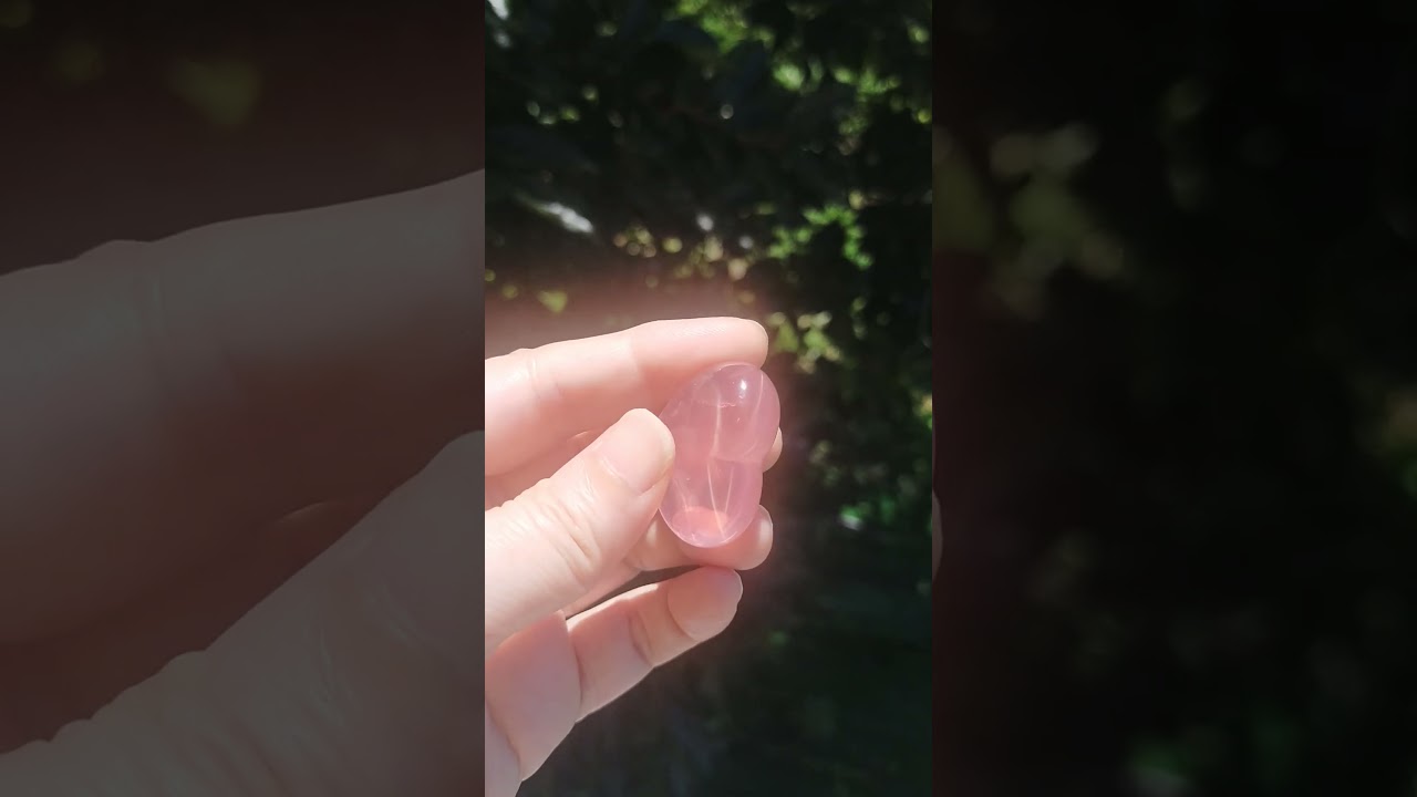 スターローズクォーツ ハート 天然石 置物 コレクション 大きめ ピンク