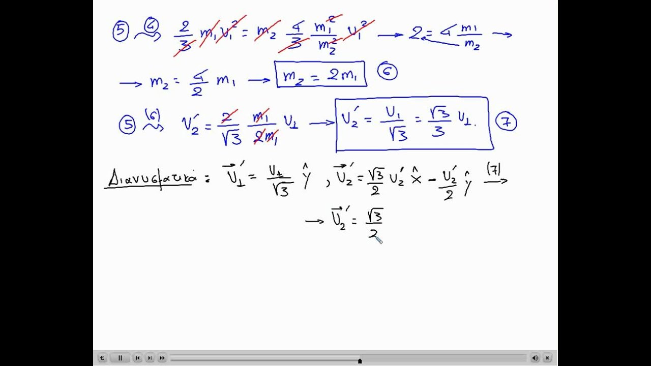 Φυσική Ι: Κέντρο μάζας ΑΕΙ - ΕΜΠ - ΤΕΙ - ΕΑΠ