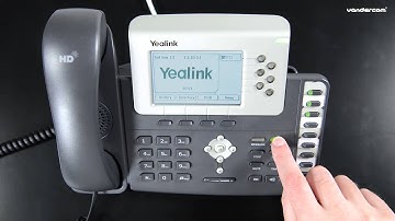 Yealink T28P Placing a Call