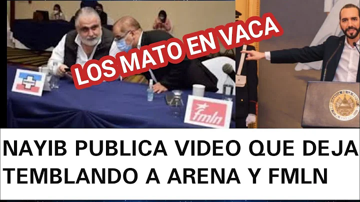 NAYIB BUKELE DIO EL TIRO DE GRACIA A RENA Y FMLN C...