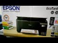 UNBOXING  EPSON L3210 PRINTER INK REFILL AND INSTALLATION PROCESS