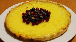 Тарт с белым шоколадом/Tart with white chocolate Тарт с белым шоколадом/Tart with white chocolate