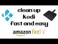 How To Free Up Storage on Your Amazon Fire TV Stick and Clear The Cache in Kodi Fast and Easy