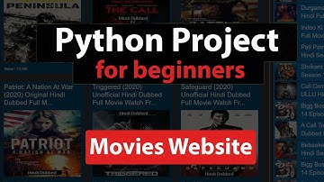 Python Project for Beginners | Movies Website | Python Toturials | in Urdu/Hindi Part 2