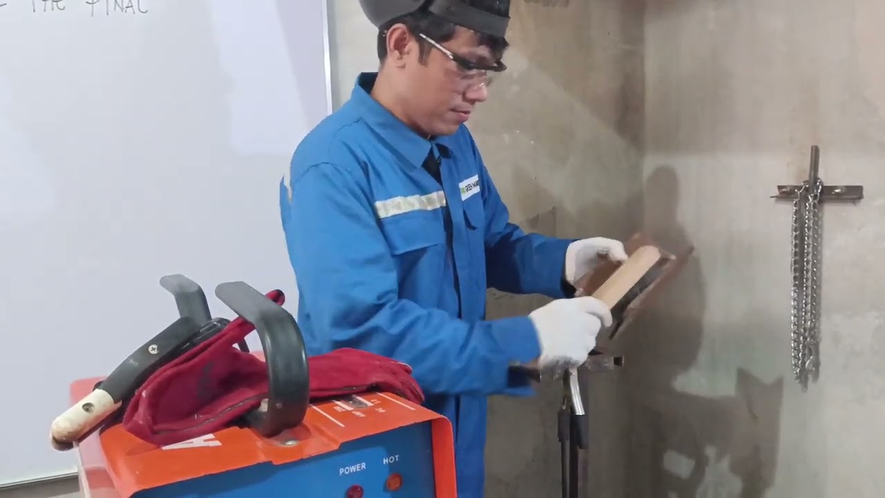 1F, Edge Preparation for Fillet Weld plus Tack Weld