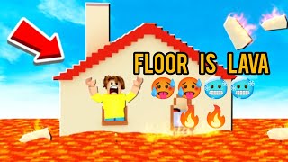 floor is Lava in roblox ||floor is Lava | roblox #roblox #floorislava #atomixknight #frostbitegaming