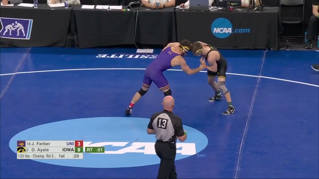 NCAA Wrestling - Drake Ayala vs Julian Farber