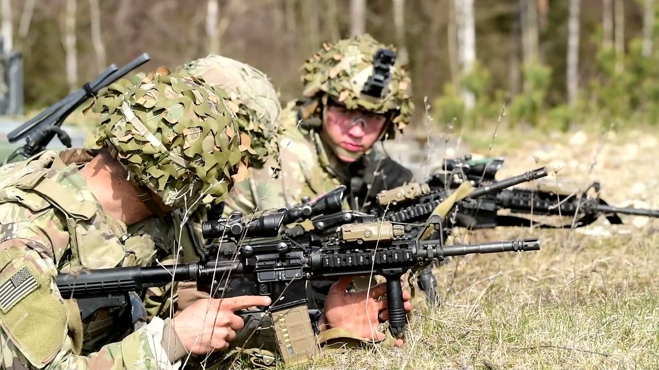 US Military News • U.S Soldiers Participate in Live fire Exercise Germany, March 25 2021