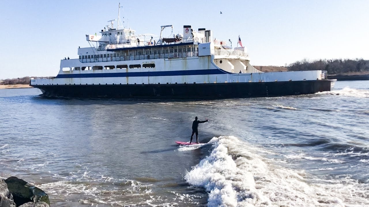 Танкерный сёрфинг в Нью-Йорке с Беном Грейви