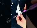 ❄️🎃 MAKE A FLAKE with me! Halloween Snowflake Pumpkin Cutting Craft Winter Art