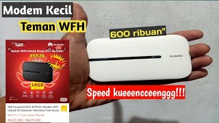 Review Modem Wifi Keren Huawei E5576  Unboxing Registrasi Speed Test  Fitur Bypass