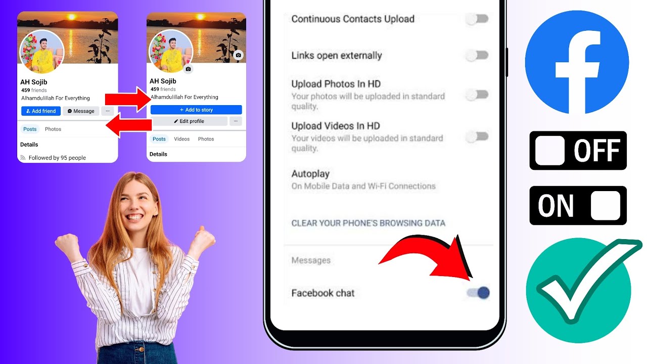Comment désactiver l'option Message sur Facebook | Désactiver l'option Message sur la page Facebook